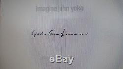 Imagine John Yoko Ono Lennon Collectors Signed Edition Numbered Book Deluxe Rare