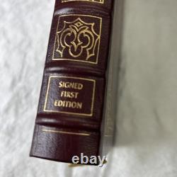 In Retrospect Robert McNamara SIGNED 1st Edition Easton Press Leather Bound Book