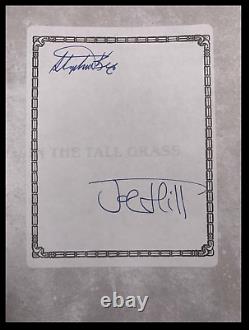 In The Tall Grass SIGNED by STEPHEN KING & Son JOE HILL New 1st Novella 1/300