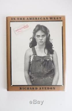 In the American West by Richard Avedon Rare SIGNED 1st edition