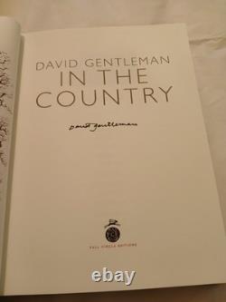 In the Country by David Gentleman Hardcover (2014) Signed, Mint Condition