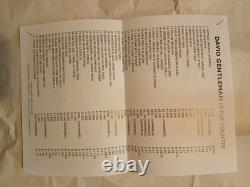 In the Country by David Gentleman Hardcover (2014) Signed, Mint Condition