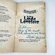 Inside Linda Lovelace SIGNED Novel Book GB First Edition 1974 Paperback RARE