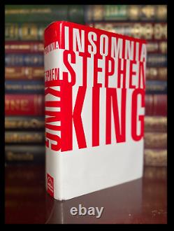 Insomnia SIGNED by STEPHEN KING Hardback 1st Edition First Printing