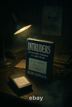 Intruders by Budd Hopkins 1st Edition Signed by UFO Alien Encounter Abductee