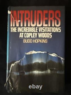 Intruders by Budd Hopkins 1st Edition Signed by UFO Alien Encounter Abductee