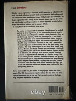 Intruders by Budd Hopkins 1st Edition Signed by UFO Alien Encounter Abductee