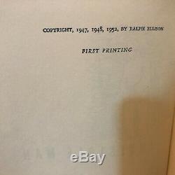 Invisible Man, Ralph Ellison (1952), True First Edition, SIGNED