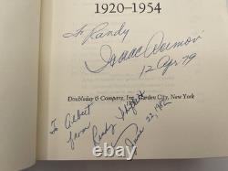 Isaac Asimov SIGNED 1ST EDITION 1ST PRINT In Memory Yet Green Autobiography HC