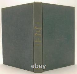 J D Salinger Franny and Zooey 1961 First Edition, First Printing SIGNED
