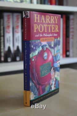 J. K. Rowling'Harry Potter and Philosopher's Stone', SIGNED first edition, 1/4