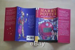 J. K. Rowling'Harry Potter and Philosopher's Stone', SIGNED first edition, 1/4