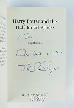 J. K. Rowling Harry Potter and the Half-Blood Prince First Edition Signed