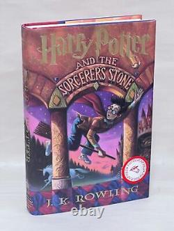 J K Rowling / Harry Potter and the Sorcerer's Stone Signed 1st Edition 1998