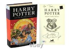 J. K. Rowling Signed 1st/1st Edition JK Harry Potter & Deathly Hallows PSA