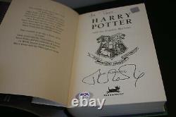 J. K. Rowling Signed 1st/1st Edition JK Harry Potter & Deathly Hallows PSA