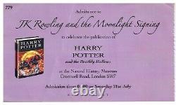 J. K. Rowling Signed 1st/1st Edition JK Harry Potter & Deathly Hallows PSA