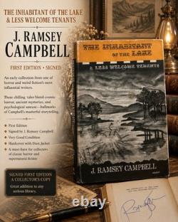 J Ramsey Campbell The Inhabitant Of The Lake Signed 1st Edition Hc Vvg