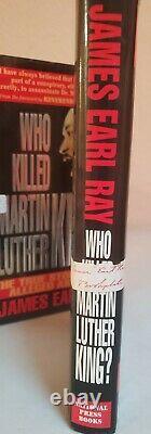 JAMES EARL RAY Who Killed Martin Luther King SIGNED 1st Edition 1992