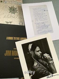 JIM MORRISON A GUIDE TO THE LABYRINTH DELUXE GENESIS PUBLICATIONS SIGNED Doors