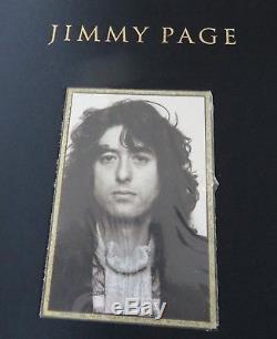 JIMMY PAGE signed DELUXE EDITION by GENESIS PUBLICATIONS Mint very low No