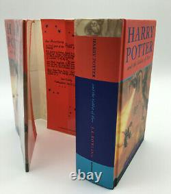 JK Rowling Harry Potter And The Goblet of Fire 1st Edition Signed
