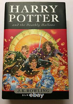 JK Rowling Harry Potter and the Deathly Hallows 1st Edition Midnight Signing