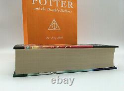 JK Rowling Harry Potter and the Deathly Hallows 1st Edition Midnight Signing