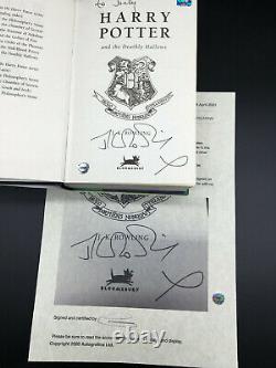 JK Rowling Harry Potter and the Deathly Hallows 1st Edition Midnight Signing