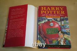 JK Rowling, Harry Potter and the Philosopher's Stone, UK signed first edition