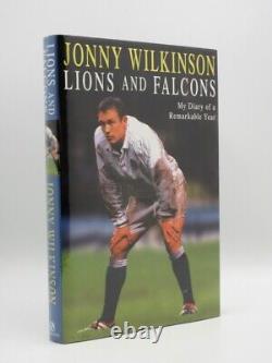 JONNY WILKINSON Lions and Falcons SIGNED 2001 1st Edition Rugby Union
