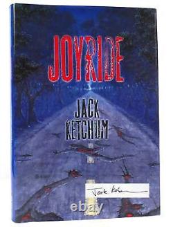 Jack Ketchum JOYRIDE SIGNED 1st Edition 1st Printing