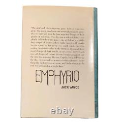 Jack Vance / Emphyrio Signed 1st Edition 1969