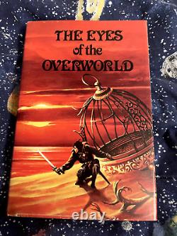 Jack Vance The Eyes of the Overworld, Signed 1st Illustrated Edition 1977 RARE