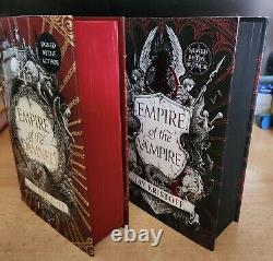 Jay Kristoff Empire Of The Damned / Vampire SIGNED Waterstones 1st Editions