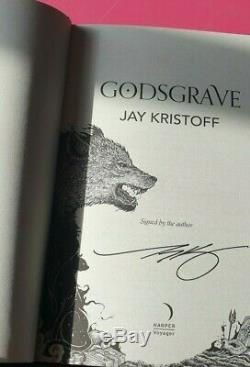 Jay Kristoff The Nevernight Chronicles Nevernight Godsgrave Signed 1/1 UK HBs