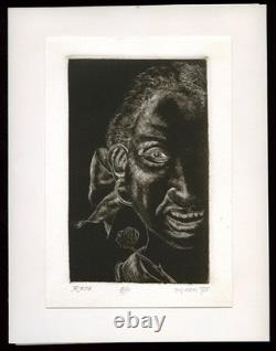 Jay MOON / Small archive of material with two engravings Signed 1st Edition