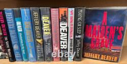 Jeffery Deaver SIGNED Books All Signed All 1st Edition 1st Printing ID4356