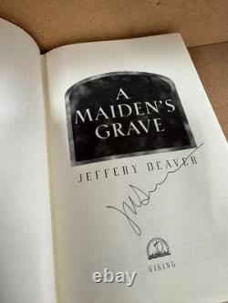 Jeffery Deaver SIGNED Books All Signed All 1st Edition 1st Printing ID4356