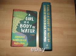 Jennifer Nansubuga Makumbi A Girl Is A Body Of Water Signed 1st US First Woman