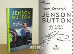 Jenson Button How To Be An F1 Driver Signed 1st/1st (2019 First Ed DJ)