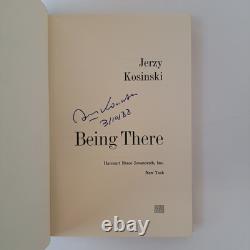 Jerzy Kosinski / BEING THERE Signed 1st Edition 1970