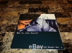 Jill Scott Rare Signed Limited Edition Vinyl Record Who Is Jill Scott Promo COA