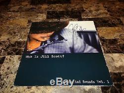 Jill Scott Rare Signed Limited Edition Vinyl Record Who Is Jill Scott Promo COA