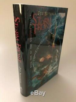Jim Butcher Storm Front Subterranean Press Signed Limited /500 PC New