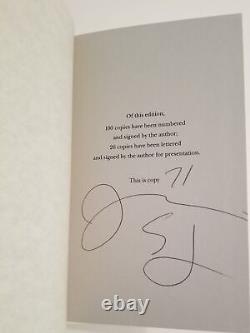 Jim Thompson / HEED THE THUNDER Introduction by James Ellroy Signed 1st ed 1991