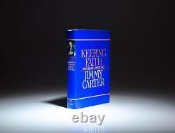 Jimmy Carter / Keeping Faith Memoirs Of A President Signed 1st Edition 1982