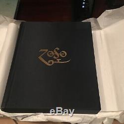 Jimmy Page Genesis Publications Signed Collector Autobiography Leather Rare Book