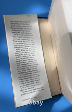 Joan Didion SIGNED Democracy 1st Edition, 1st Print 1984 HC / DJ Inscribed VG+