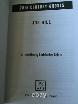 Joe Hill 20th Century Ghosts 1st/First Edition SIGNED Numbered PS Publishing